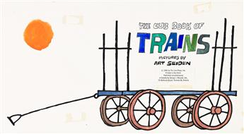 ART SEIDEN (1918 - 2004) The Cub Book of Trains.
